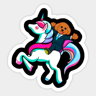 Poodle doodle Sticker